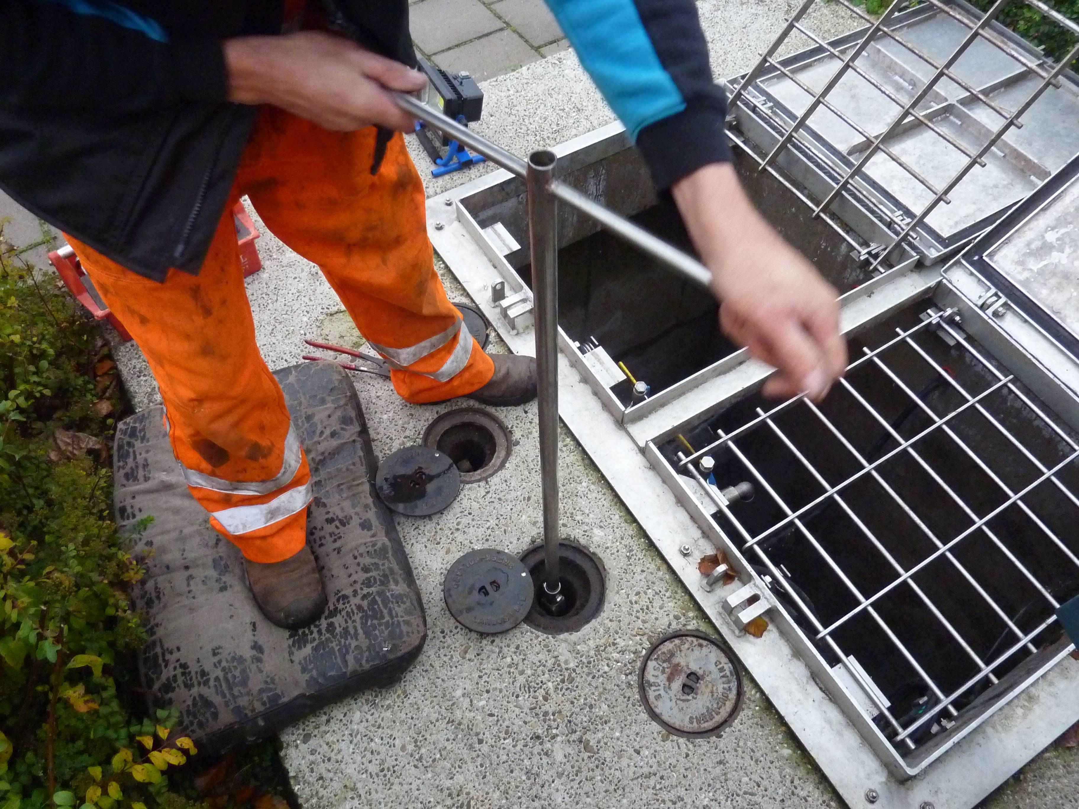 Stad Land Water Openen Put