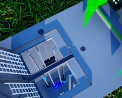 3 D modelleren gemaal