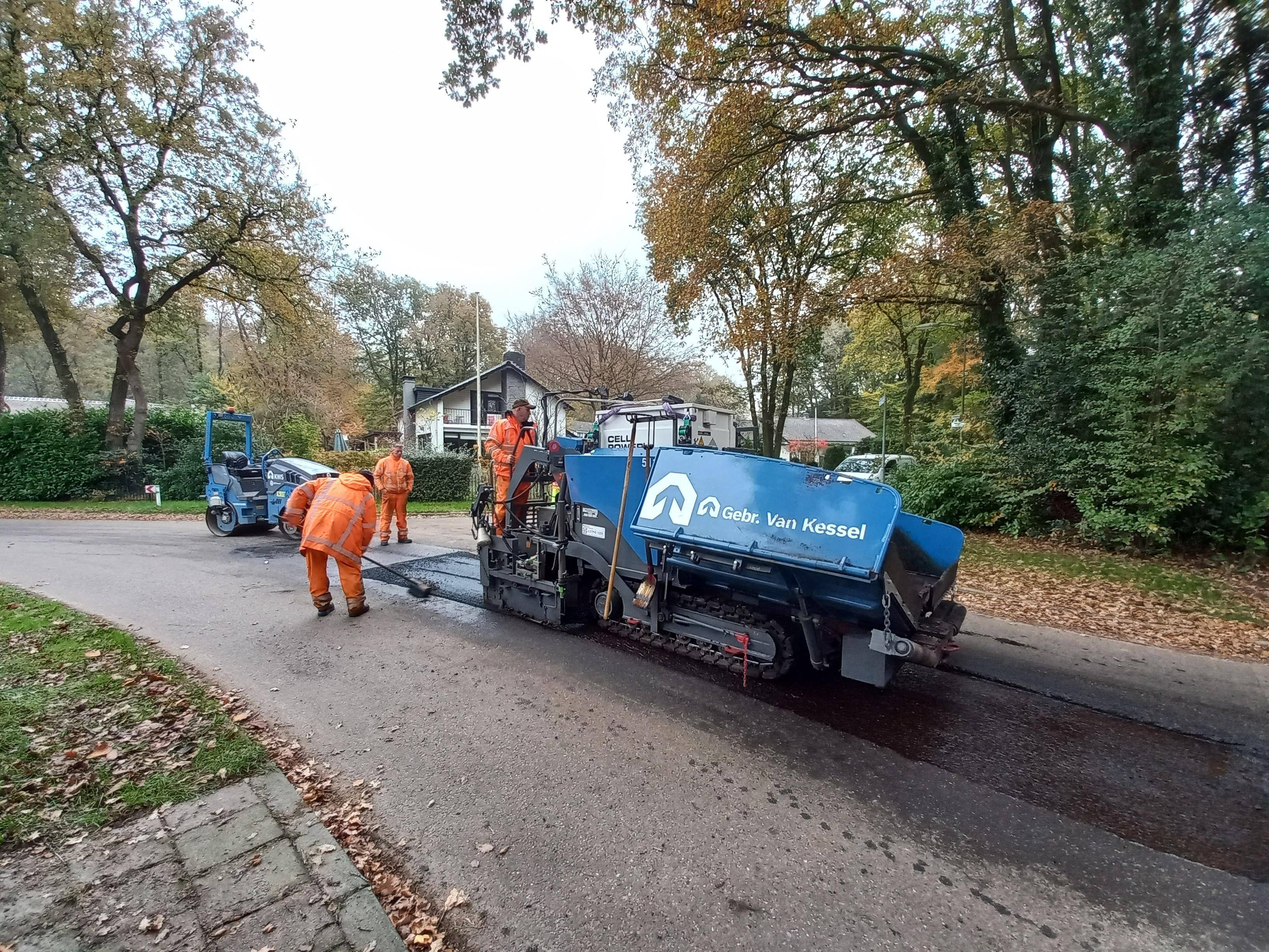 Onderhoud wegen in Putten