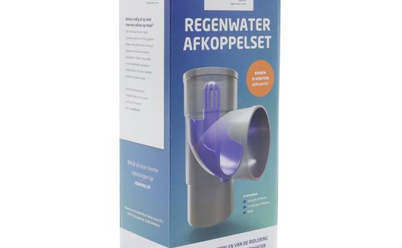 Regenwater afkoppelset verpakking voorzijde